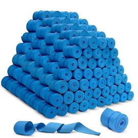 REDIBLUE Disposable Tourniquet [Pack of 250]- Latex Free, Tear Resistant, Single Use Tourniquets for First Aid, Medical, Clinic, Compact and Portable - 1" x 18"