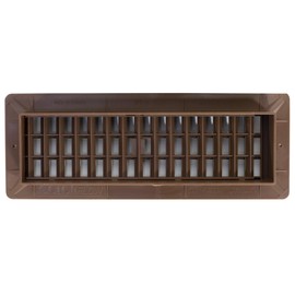 Decor Grates PL310-OB 3-Inch by 10-Inch Plastic Floor Register, Oak Brown