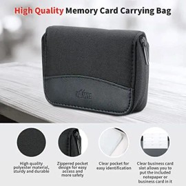 (24 Sd + 4 Cf) Estuche Para Tarjeta Sd De 28 Ranuras Con Eti