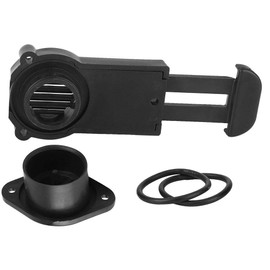 Alomejor Boat Drain Valve PVC Pull Out Scupper Drain Valve for Inflatable Rubber Dinghy Raft Fishing Boat