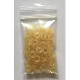 Unbranded 100 Facial Flex Replacement Rubberbands size 14+oz. 8 month supply