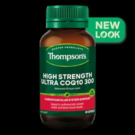 Thompsons Ultra High Strength CoQ10 300mg 60 Capsules