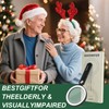 Magnifying Glass with Light, 10X 30X Handheld Real Glass Magnifier