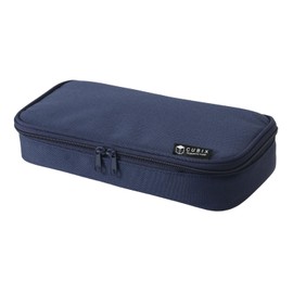 [Pen Pouch] Pen Case that Won't Damage the Nib / Navy M Plan Pencil Case, Large Capacity, Back to School Prep Stationery, Goods, Mail Order