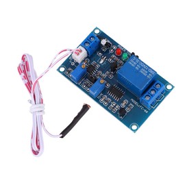 BuyWeek Photoresistor Relay Module, DC 12 V Light Detection Sensor, Light Control Switch, Light Sensitive Sensor, Adjustable Delay, Photoresistor Relay Module, Light Sensor (DC 12 V)