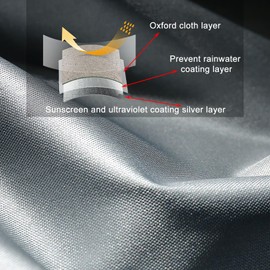 Pezlun Hammock Rain Fly, Tent Tarp, UV Prevention, PU1000MM Waterproof, Suitable for Backpack Travel, Outdoor Camping（Green）