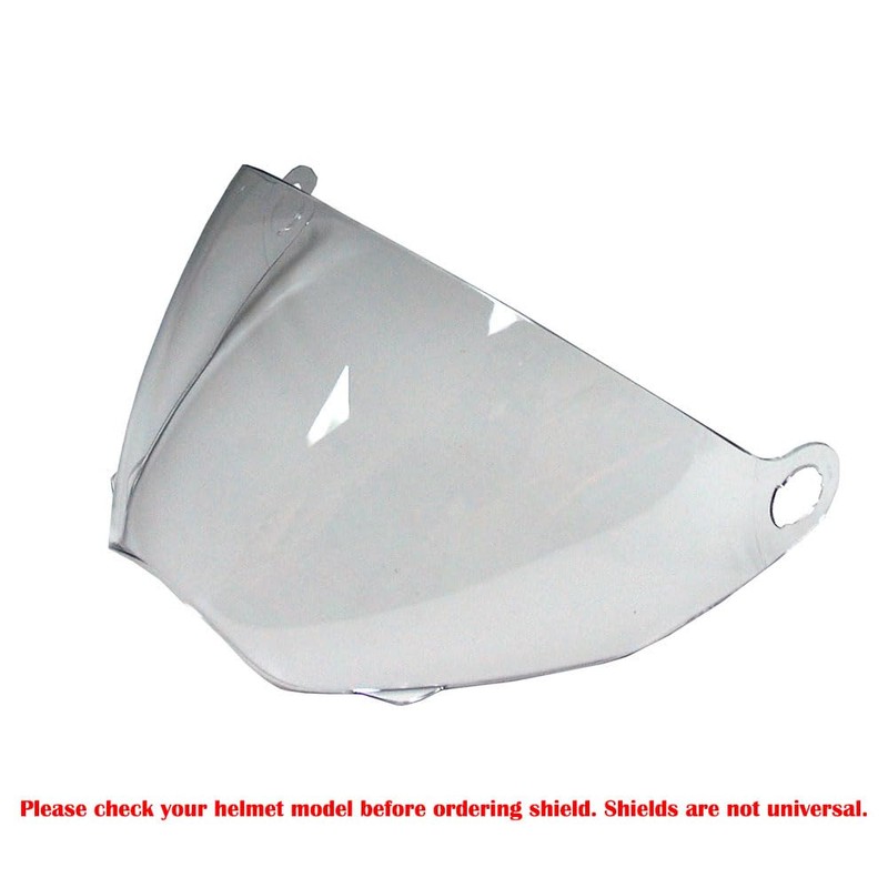 1Storm Motorcycle Dual Sports Helmet HF802 Clear Shield for Helmet