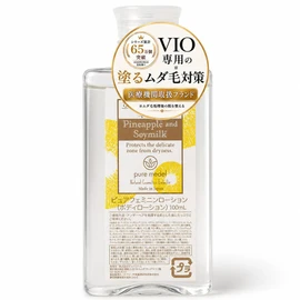 Delicate Zone Shaver Pineapple Soy Milk Lotion Delicate Zone vio Pure Medel Pure Feminine Lotion 100ml (1 piece)