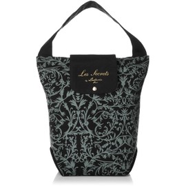 Sucre by Laduree 25303201 Cooler Bag, Insulated Tote, Eco Bag (M), Black