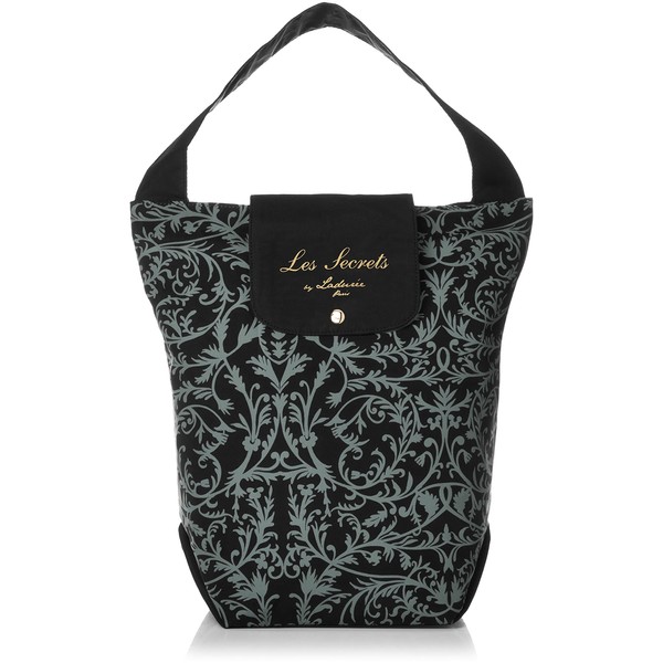 Sucre by Laduree 25303201 Cooler Bag, Insulated Tote, Eco Bag (M), Black