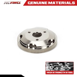 RCAWD 48P 90T Spur Gear, RC Metal Spur Gear for Traxxas Slash 2WD, Rustler VXL, Bandit, Ford Fiesta, ST Rally, Telluride 4x4, Bandit VXL Upgrades Parts(Silver)