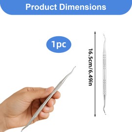 tiyiyok Fusspflege, Nagelpflege, Speziell für Fußnägel Entwickelt, Hochwertiger Edelstahl Pediküre Werkzeug, Geeignet für Pediküre Und Nagelpflege 1 Stk