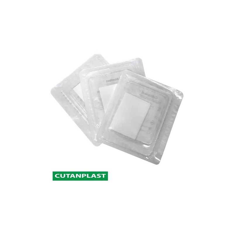 Esponja Hemostática Para Coagulación 50x70x10 Mm - 10 Piezas