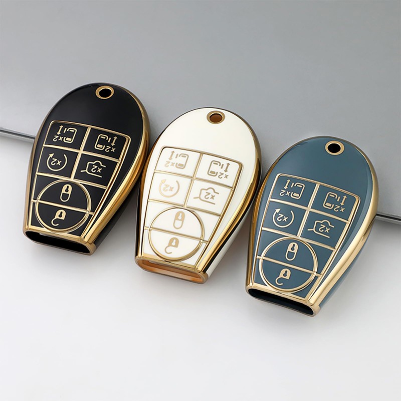 Aoocar for TPU Key Fob Cover, Compatible with Dodge Ram