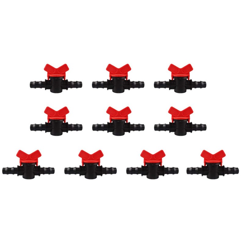 LHKJ Pack of 10 Plastic Micro Drip Irrigation Garden Irrigation