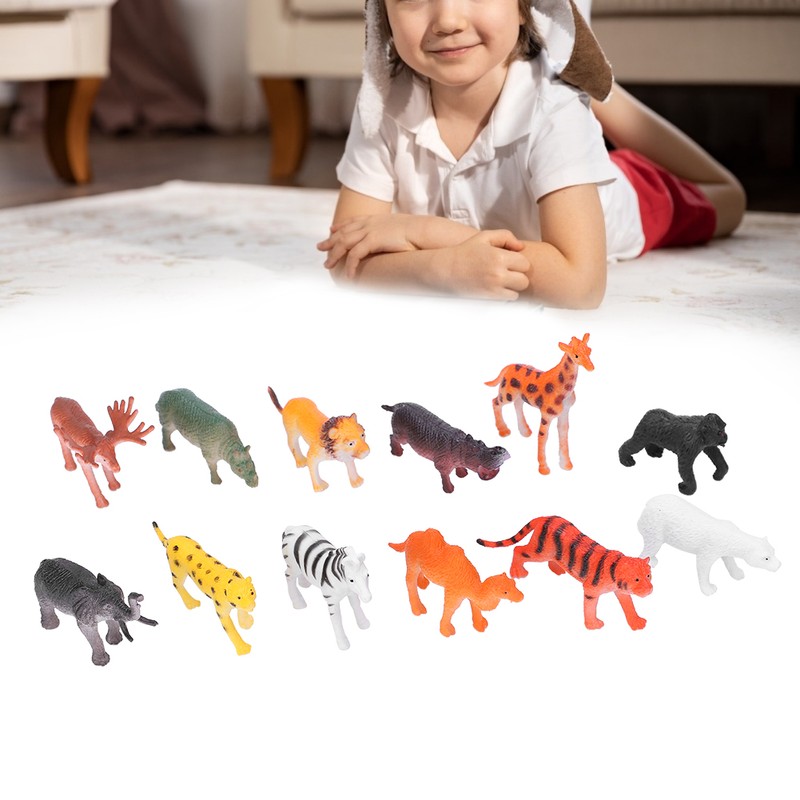 Highly Simulation Animal Model Toy Assorted Children Kid Animal Model