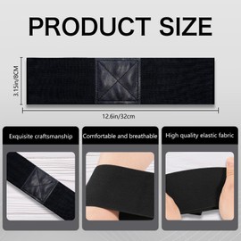 CZHIUL Golf Swing Trainer Aid, Golf Arm Band Training Aid, Golf Swing Band, Golf Connection Band, Golf Training Aid, Connection Band Golf, Swing Correcting Arm Band (Brooks Koepka, Black)