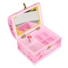 Musical Jewelry Box Large Space Mirror Design Music Jewelry Organizer
