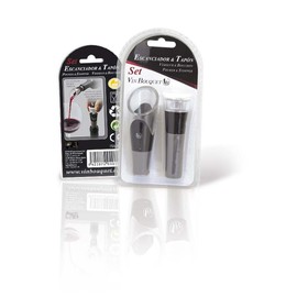 Vin Bouquet FIA 006 Pourer & vacuum stopper, Set including Pourer & Vacuum Stopper