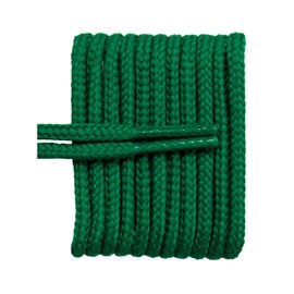FootGalaxy Metal Tip Round Laces For Boots/Shoes, 72, Kelly Green