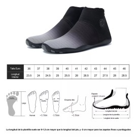 buriran Zapatos De Agua Deportes Natación Surf Playa