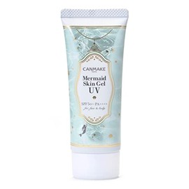 CANMAKE Canmake Mermaid Skin Gel 1.4 Oz (40G) Protector Solar, Desactivado Con Lavado Facial (C01 Cica*Mint)