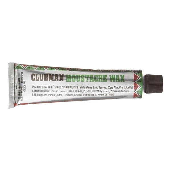 Clubman Pinaud Cera Bigote Y Barba Color Cafe