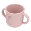 Silicone Sippy Cups Double Handles Lightweight Toddler Training Cup with