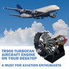 Turbofan Engine Model, Adjustable Speed TR900 Aircraft Engine Turbojet Engine