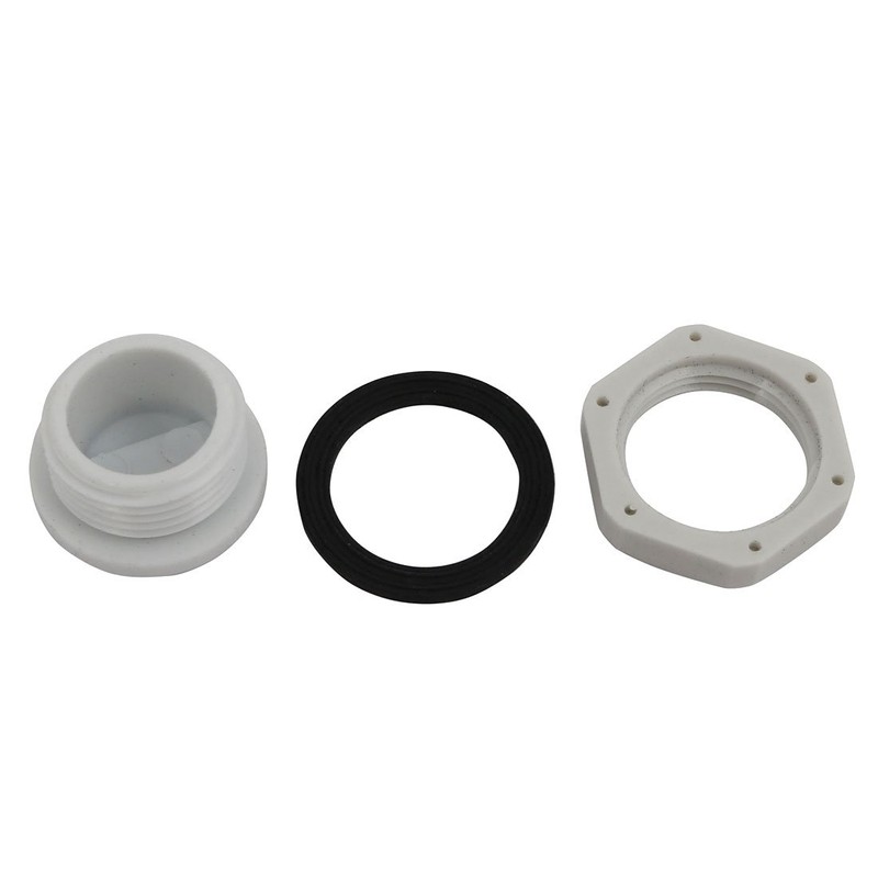 sourcing map GLW-PG11 Nylon Connector Thread Cable Gland End Cap