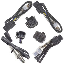 Sangyue 4X Oxygen O2 Sensor 1 & 2 for 2010 2011 2012 2013 Acura MDX ZDX 3.7L Upstream + Downstream