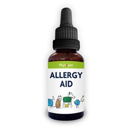 Phytopet Herbal Allergy Aid | 50ml | Natural Anti-Inflammatory & Anti-Histamine | Relieves Itchy Skin, Sneezes, Allergies | For Pets |