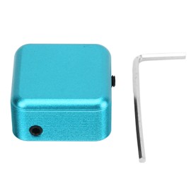 Magnetic Billiard Chalk Holder Portable Pool Snooker Chalk Case Aluminum Alloy Billiard Chalk Accessories Blue