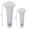 Plastia Floor Vase Insert for Flower Vases 24 x 10.5