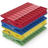 PORTENTUM Recycled Plastic Clothes Pegs, Pack of 40, Multicoloured, Environmentally