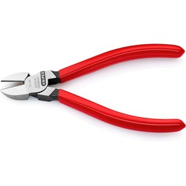 KNIPEX クニペックス 斜ニッパー 全長140mm プラスティックコーティングハンドル 7001-140
