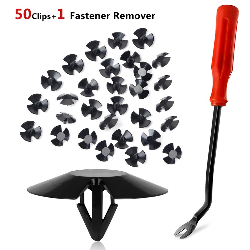 UNENDA 30pcs Hood Insulation Retainers with Fastener Remover - for
