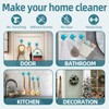 Antimbee Suction Cup Hooks, 5 Pack Shower Wall Suction Cup