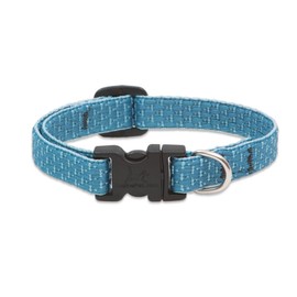 LupinePet Eco 1/2" Tropical Sea 8-12" Adjustable Collar for Small Dogs