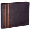 ROYALZ Leather Wallet for Men Vintage Wallet 8 Card Slots