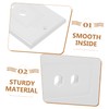 Outanaya Speaker Wall Plate with Dual Banana Binding Posts Easy