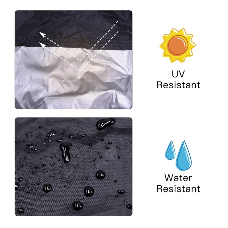 Mutsitaz Table Tennis Cover Waterproof Outdoor, Windproof, Anti-UV, Dust-proof Ping
