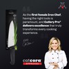 Cutlery-Pro Chef Knife, Soft-Grip Handle, Cat Cora Approved, NSF, German