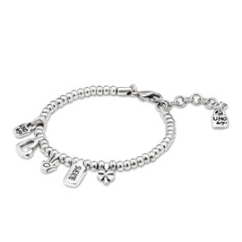 UNO de 50 - Give Me 5 Bracelet, Talla M, Silver, No Gemstone, Silver, No Gemstone