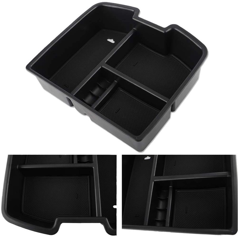 Rying Center Console Organizer Replacement for 2007-2014 GMC Sierra Yukon