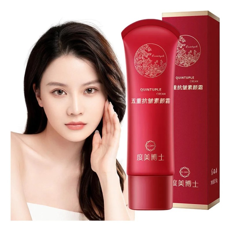 Crema Cinco Capas Hidratante Iluminadora Solar