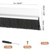 PATIKIL Door Brush Sweeps 0.59" Bristles x 39.37" Long, 3