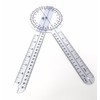 Set of 6 Piece Spinal Finger Goniometer Protractor Ruler 360