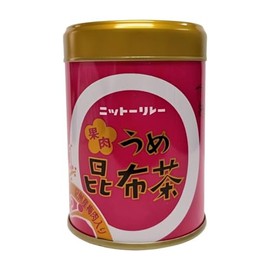 Nitto Foods Industry Fruit Plum Kelp Tea, 2.1 oz (60 g)