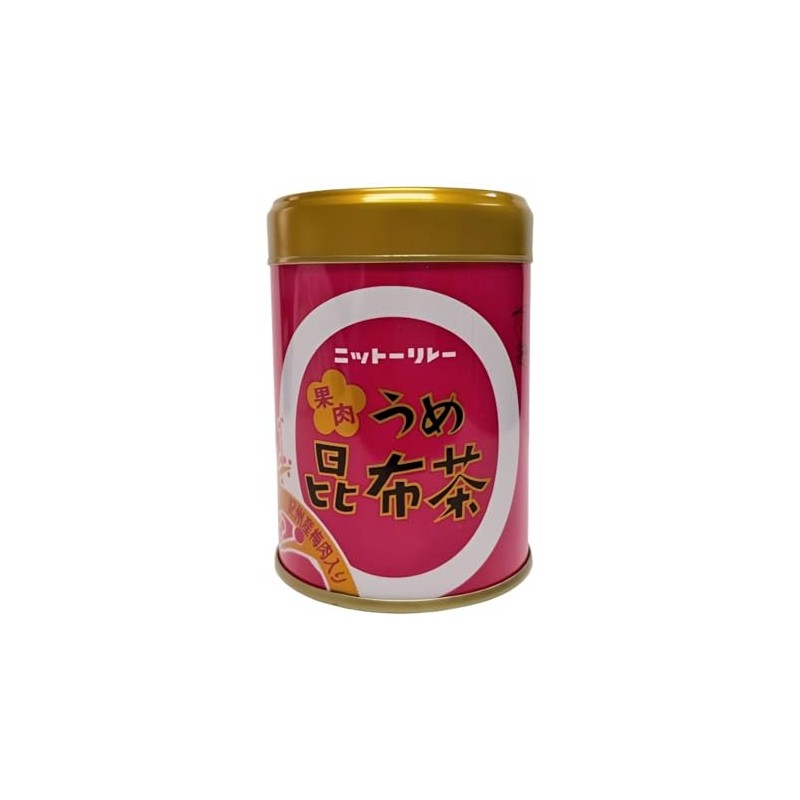 Nitto Foods Industry Fruit Plum Kelp Tea, 2.1 oz (60